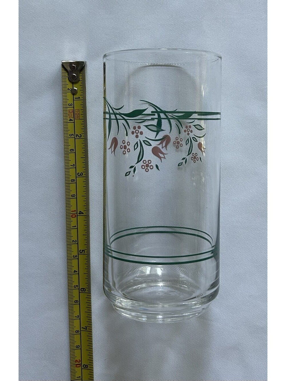 9 Corelle Coordinates Rosemarie Drinking Glasses 16oz Granny Cottage Core 90s